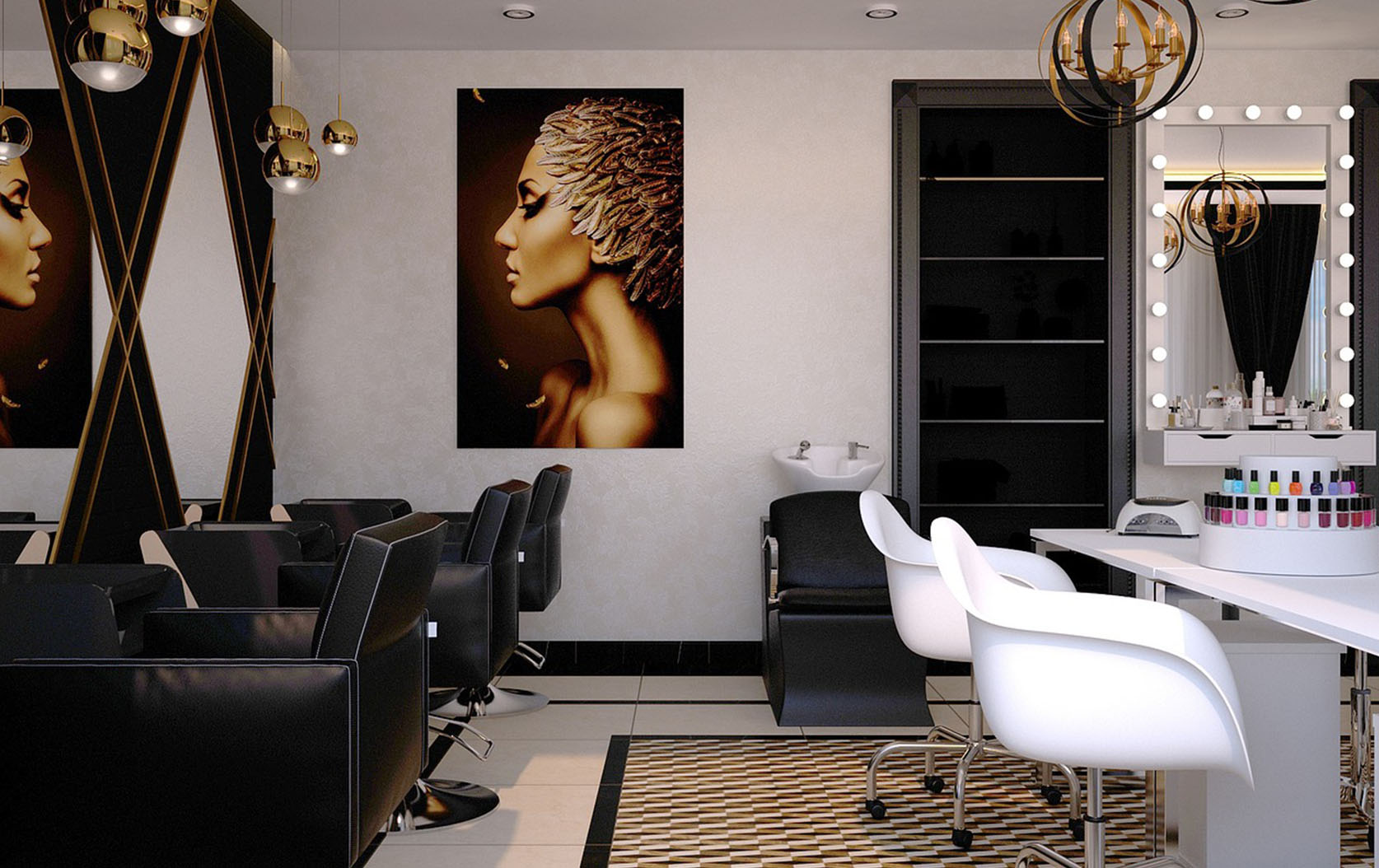 beauty salon